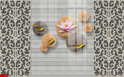 File PSD file tranh nền tường thủy mặc tổng hợp H6227 (bản gốc) chất lượng nhất