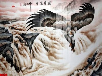 File in lụa file tranh nền tường thủy mặc tổng hợp H6338 (chất lượng cao) file tranh nền tường thủy mặc tổng hợp H6338