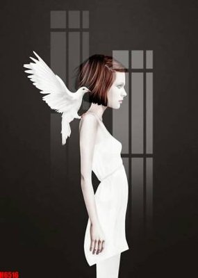 Tải file gốc file tranh nền tường thủy mặc tổng hợp H6516 (in khổ lớn) không mờ