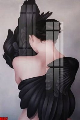 Tải file file tranh nền tường thủy mặc tổng hợp H6517 (gốc) in tranh tráng gương