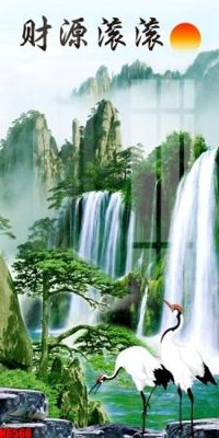 File tranh file tranh nền tường thủy mặc tổng hợp H6566 (gốc) chủ đề trẻ em