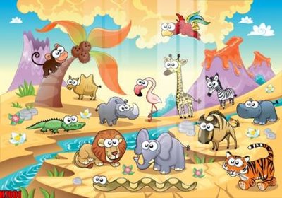 File in ấn file tranh tổng hợp H7001 (bản gốc) sắc nét