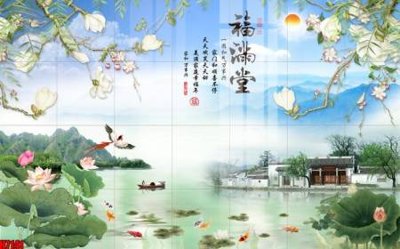 Tải file gốc File tranh gốc in tranh tường nền tổng hợp H7141 dùng cho in ấn