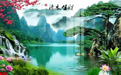 Tải file File tranh gốc in tranh tường nền tổng hợp H7147 (PSD) cho in tranh kính