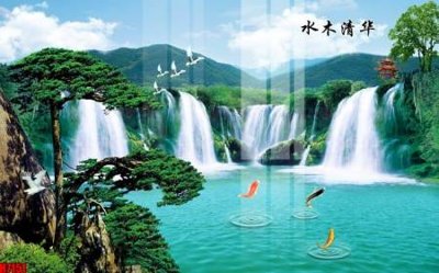 File gốc File tranh gốc in tranh tường nền tổng hợp H7151 (in lụa) trang trí tường