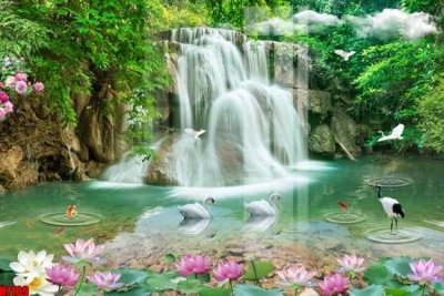 File gốc File tranh gốc in tranh tường nền tổng hợp H7169 (in mica) làm bảng hiệu