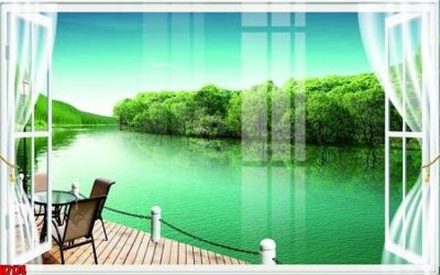 File tranh File tranh gốc in tranh tường nền tổng hợp H7174 (gốc) phong cách tối giản