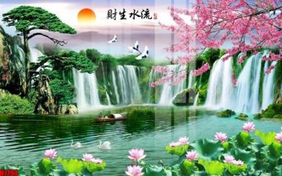 File in mica File tranh gốc in tranh tường nền tổng hợp H7194 (bản gốc) siêu trong