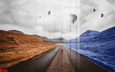 File gốc File tranh gốc in tranh tường nền tổng hợp H7246 (AI/EPS) cho in ấn