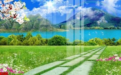 File tranh in tráng gương File tranh gốc in tranh tường nền tổng hợp H7344 (siêu nét)