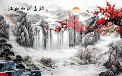 Download file gốc File tranh gốc in tranh tường nền tổng hợp H7362 (in mica) trong suốt