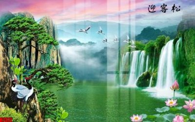 Tải file File tranh gốc in tranh tường nền tổng hợp H7372 (PSD) cho in tranh kính