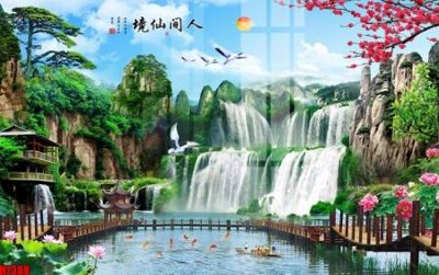 Tải về hình ảnh gốc File tranh gốc in tranh tường nền tổng hợp H7388 sắc nét