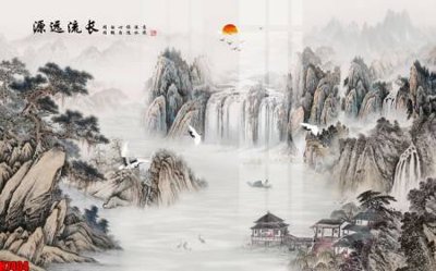 File tranh File tranh gốc in tranh tường nền tổng hợp H7404 (gốc) in backlit film