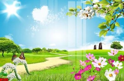 File PSD File tranh gốc in tranh tường nền tổng hợp H7443 (bản gốc) độ phân giải cao