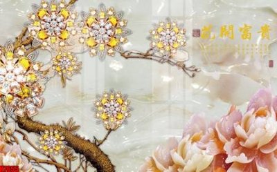 File in mica File tranh gốc tổng hợp tranh nền tường đẹp H7655 (bản gốc) làm vách ngăn