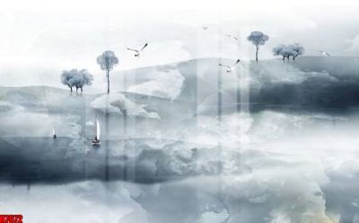 File tranh File tranh gốc tổng hợp tranh nền tường đẹp H7672 (gốc) in film