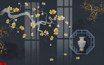 Tải file File tranh gốc tổng hợp tranh nền tường đẹp H7716 (gốc) để in ấn ngay