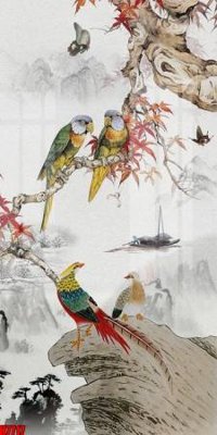 File ảnh File tranh gốc tổng hợp tranh nền tường đẹp H7717 (gốc) in Hiflex