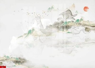 Tải file File tranh gốc tổng hợp tranh nền tường đẹp H7724 (gốc) làm file thiết kế