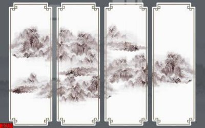 File gốc File tranh gốc tổng hợp tranh nền tường đẹp H7748 (PNG) trong suốt (transparent)