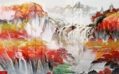 File tranh File tranh gốc tổng hợp tranh nền tường đẹp H7776 (bản gốc) in lụa dán tường