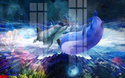 File tranh gốc PSD File tranh gốc tổng hợp tranh nền tường đẹp H7847 còn nguyên layer