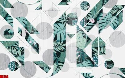 File tranh in trần 3D File tranh gốc tổng hợp tranh nền tường đẹp H8134 (ảnh gốc)