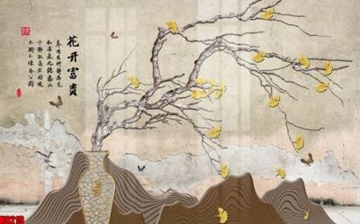 File gốc File tranh gốc tổng hợp tranh nền tường đẹp H8219 (cho in UV) siêu nét