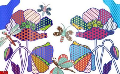 Tải file File tranh gốc tổng hợp tranh nền tường đẹp H8270 (gốc) làm file quảng cáo