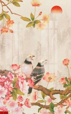 File gốc File tranh gốc tổng hợp tranh nền tường đẹp H8299 (trang trí) phòng ngủ