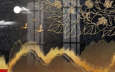 Download file ảnh gốc File tranh gốc tổng hợp tranh nền tường đẹp H8327 để in ấn