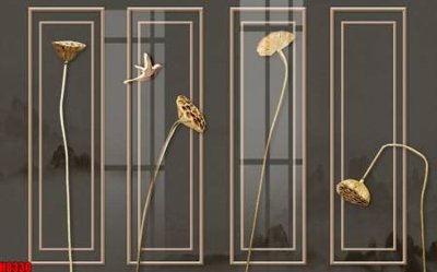 File gốc File tranh gốc tổng hợp tranh nền tường đẹp H8330 (cho in ấn) độc quyền