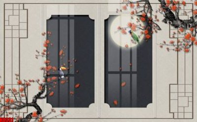 Tải file gốc File tranh gốc tổng hợp tranh nền tường đẹp H8331 (bản PSD) còn layer