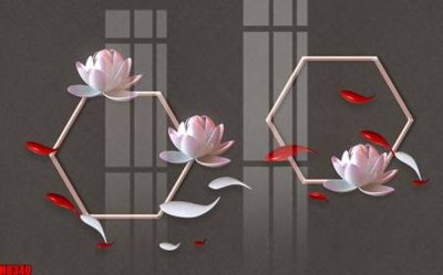 Tải file File tranh gốc tổng hợp tranh nền tường đẹp H8340 (gốc) để in ấn ngay