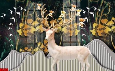 File tranh File tranh gốc tổng hợp tranh nền tường đẹp H8368 (gốc) in vải canvas