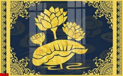 File gốc File tranh gốc tổng hợp tranh nền tường đẹp H8426 (in tráng gương) sang trọng