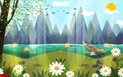 File ảnh File tranh gốc tổng hợp tranh nền tường đẹp H8428 (gốc) in decal dán tường