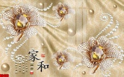 File in trần File tranh gốc tổng hợp tranh nền tường đẹp H8483 (bản gốc) hoa văn