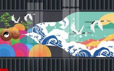 File tranh gốc PSD File tranh gốc tổng hợp tranh nền tường đẹp H8490 còn nguyên layer