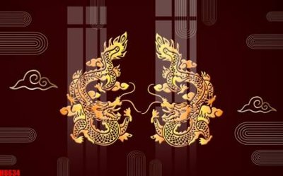 File gốc File tranh gốc tổng hợp tranh nền tường đẹp H8634 (in lụa) chi tiết cao