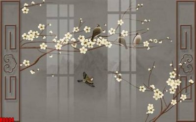 File in ấn File tranh gốc tổng hợp tranh nền tường đẹp H8694 (bản gốc) cao cấp