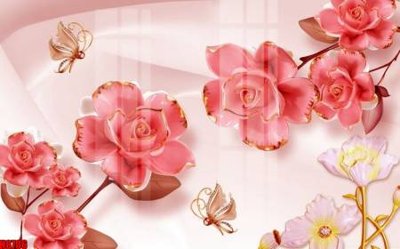 File tranh File tranh gốc tổng hợp tranh nền tường đẹp H8706 (gốc) in film