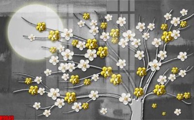 File tranh gốc File tranh gốc tổng hợp tranh nền tường đẹp H9049 chủ đề hiện đại