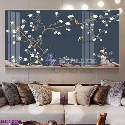 Mua file gốc File tranh hoa và chim tối giản trung quốc HC1026 (chất lượng) tại Filetranh.com