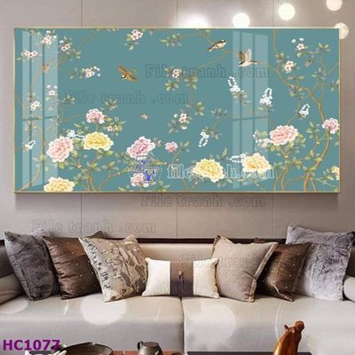 Tải file tranh File tranh hoa và chim tối giản trung quốc HC1077 (ảnh gốc) ngay