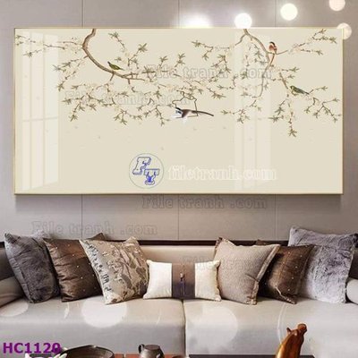 Tải file File tranh hoa và chim tối giản trung quốc HC1120 (ảnh gốc) độ phân giải 300dpi