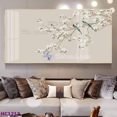 Tải file tranh File tranh hoa và chim tối giản trung quốc HC1212 (ảnh gốc) ngay