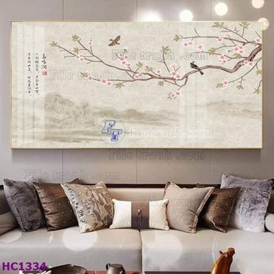 Tải file gốc File tranh hoa và chim tối giản trung quốc HC1334 (bản PSD) chỉnh sửa được