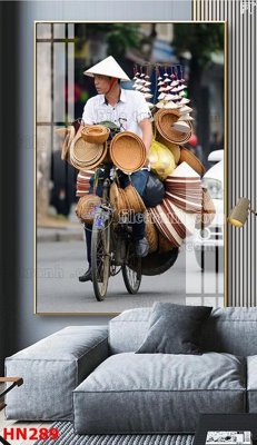 Tải file File tranh phố cổ hà nội xưa HN289 (gốc) in trên mọi chất liệu